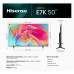 Television: Hisense 126 cm (50 inches) 4K Ultra HD Smart QLED TV 50E7K (Black)